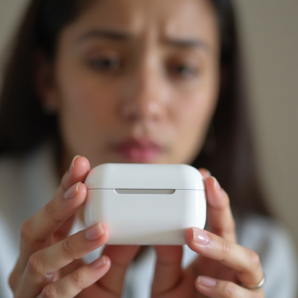 airpod'lar sıfırlanmıyor, turuncu ışık yok