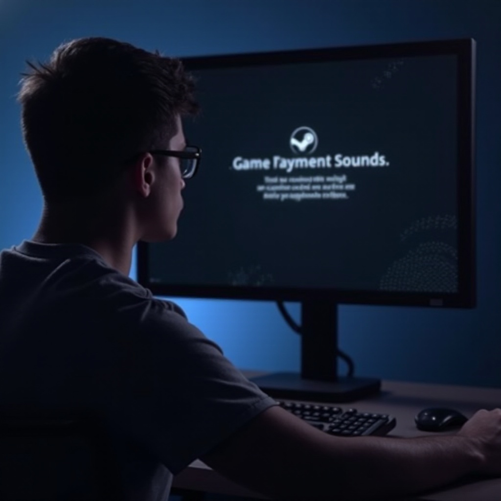 sesli siyah ekranlı steam oyunları
