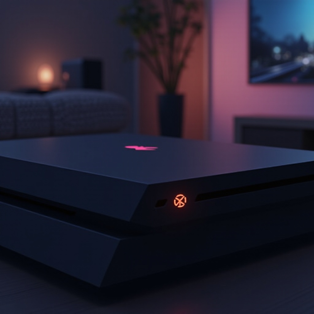 yanıp sönen turuncu ışık ps4