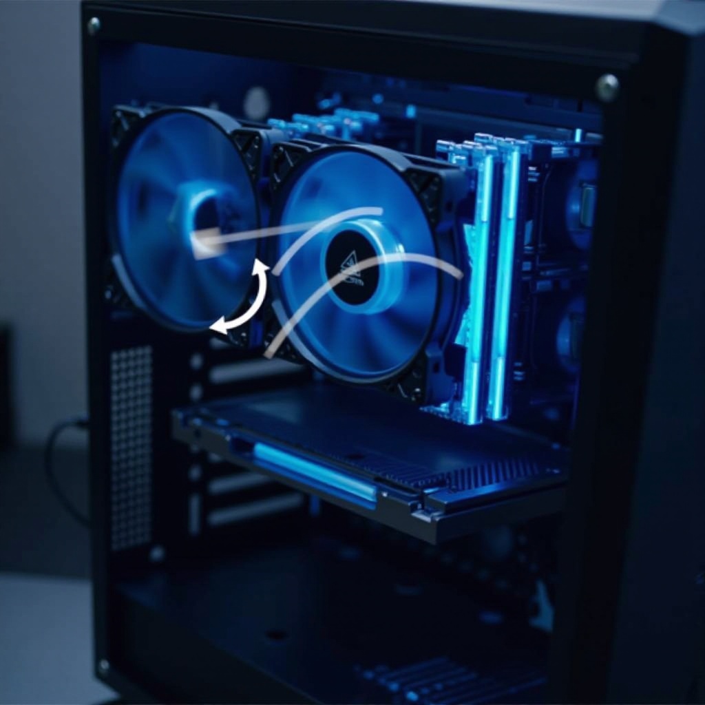 PC 팬 방향 확인 방법