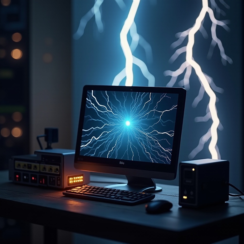 컴퓨터를 전력 서지로부터 보호하는 가장 좋은 방법