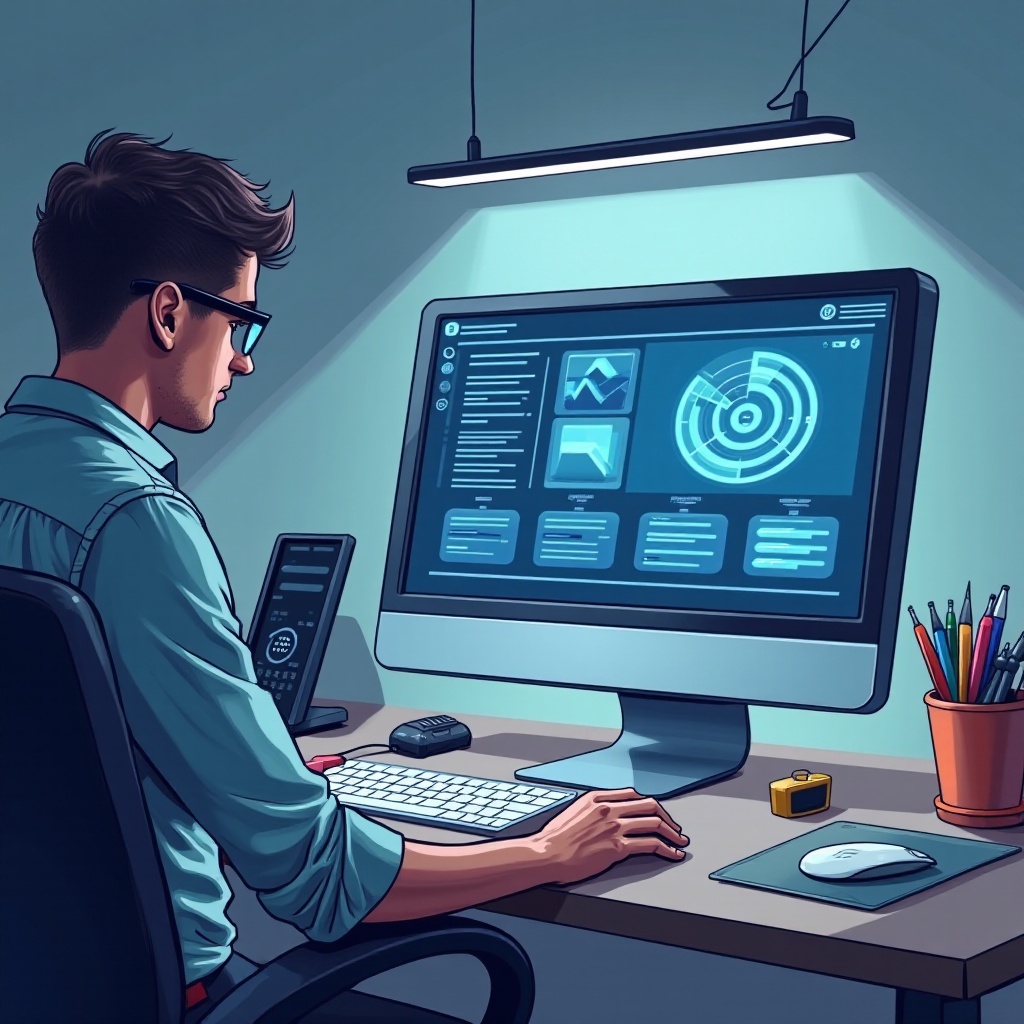 bilgisayar ekranı sorun giderme