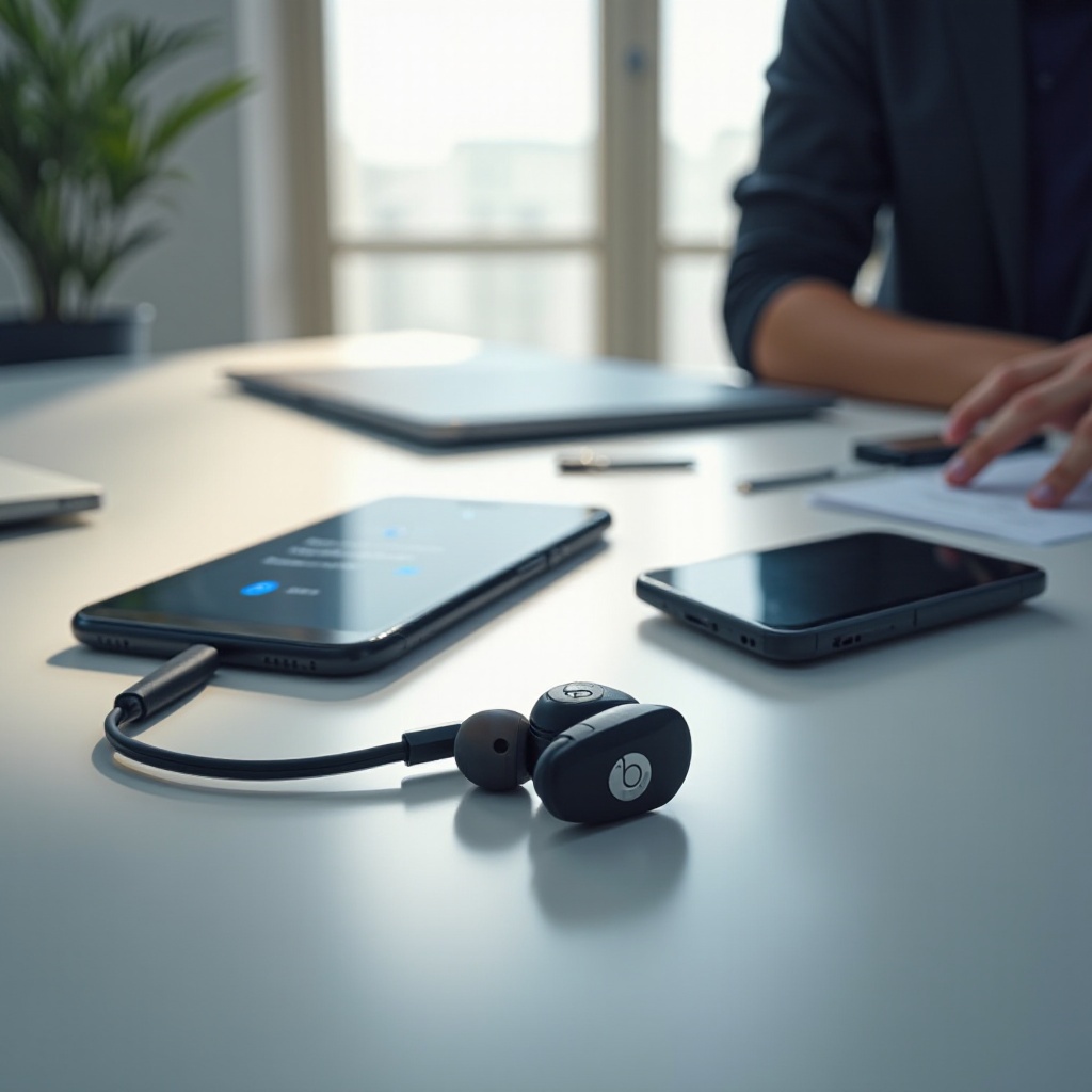 Beats Fit Pro tidak terhubung ke iPhone