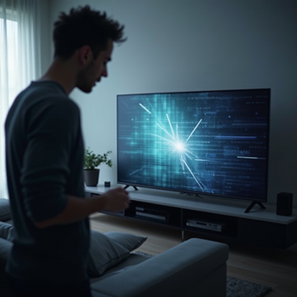 ทำไมโทรทัศน์ของฉันกระพริบ