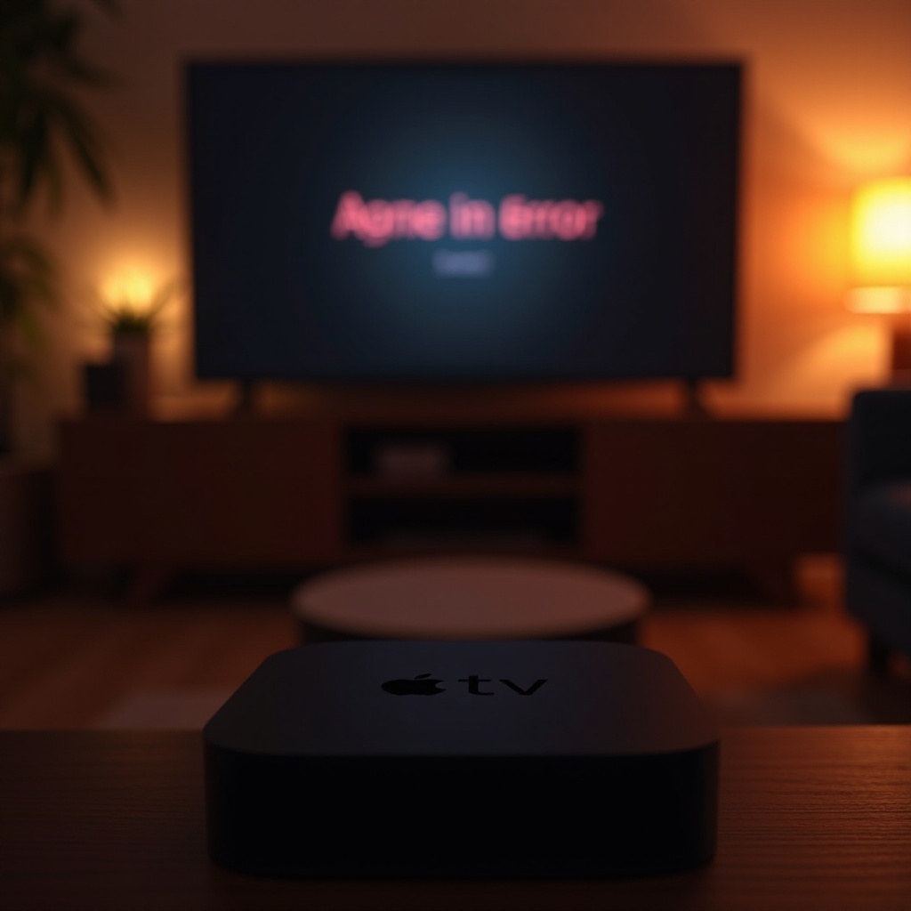애플 TV 오류가 발생했습니다. 다시 시도해 주세요.