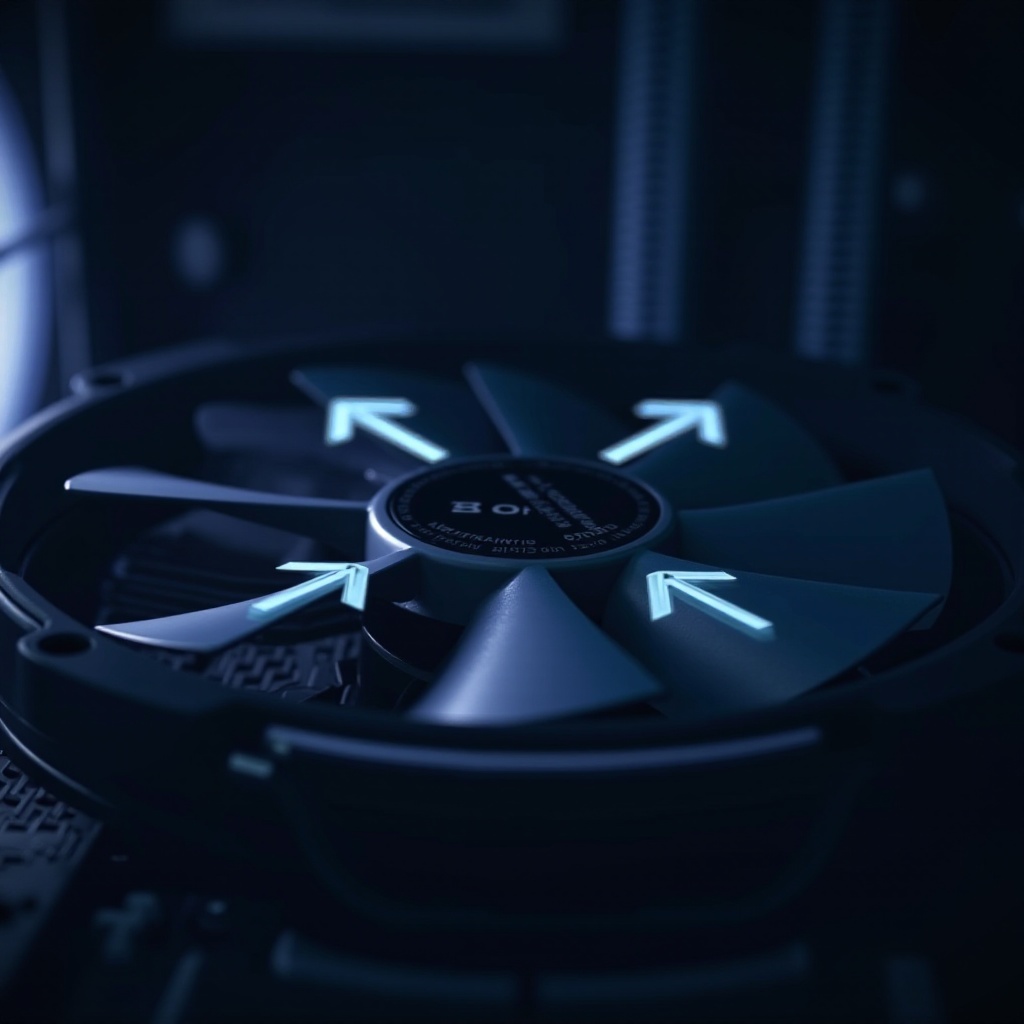 pc fanı yönünü nasıl anlarım