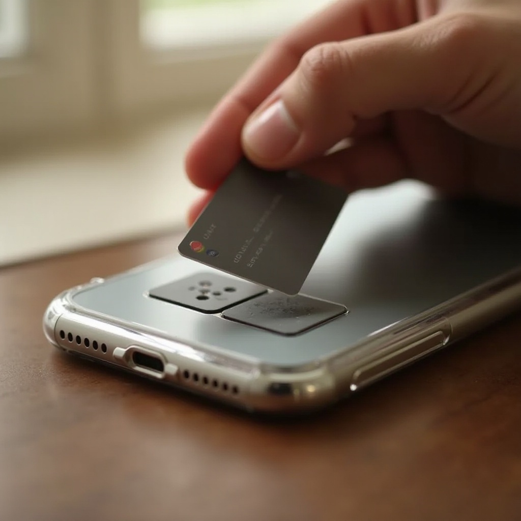 kartu dalam kasus telepon toploader