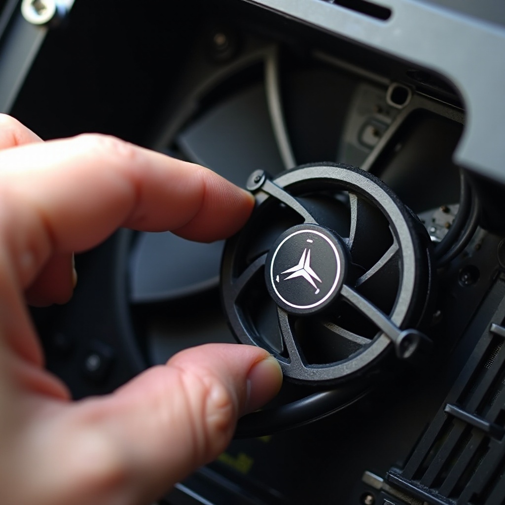 PCのファンの向きを確認する方法