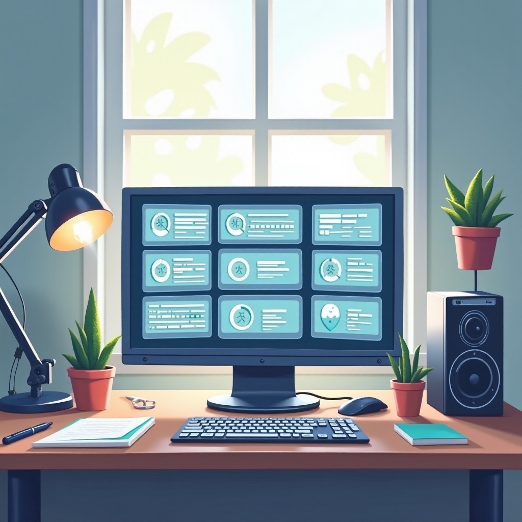 การแก้ไขปัญหาหน้าจอคอมพิวเตอร์