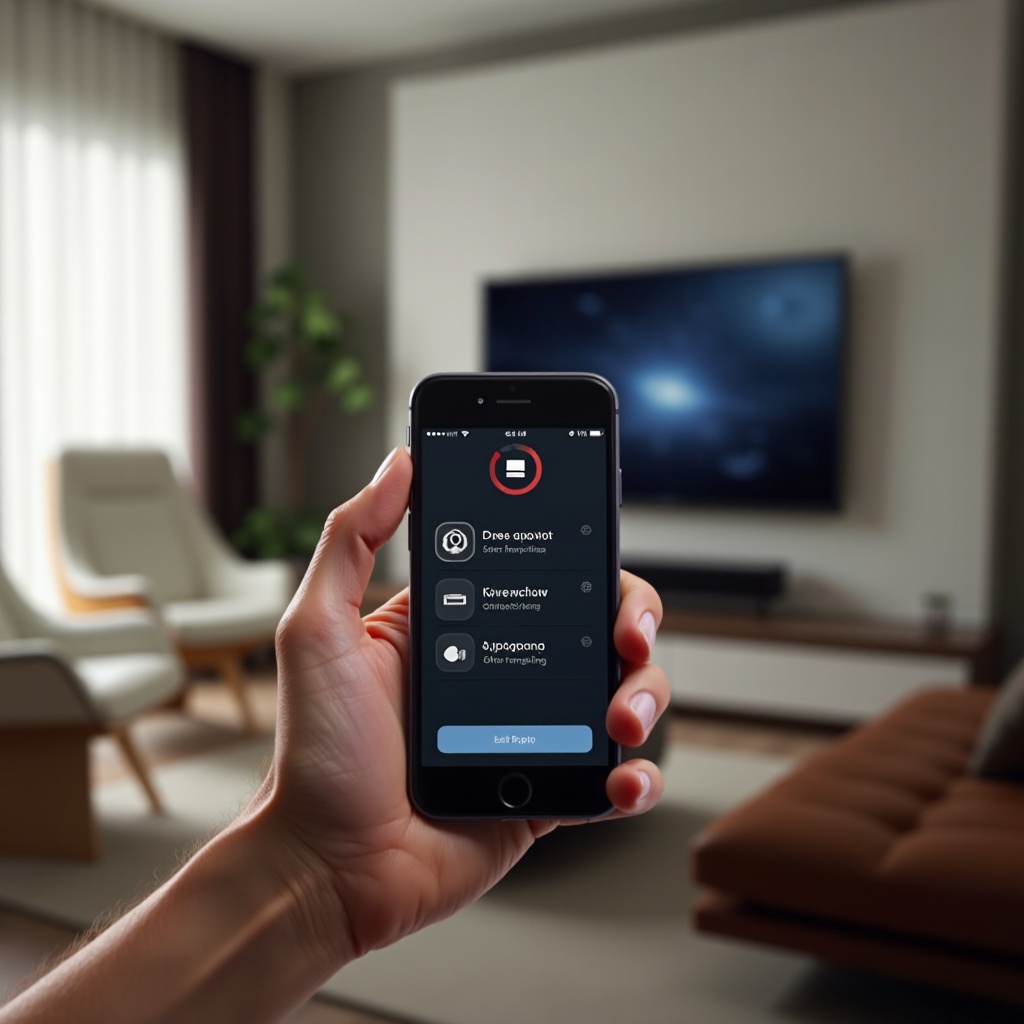 아이폰에서 원격 앱을 사용하는 방법