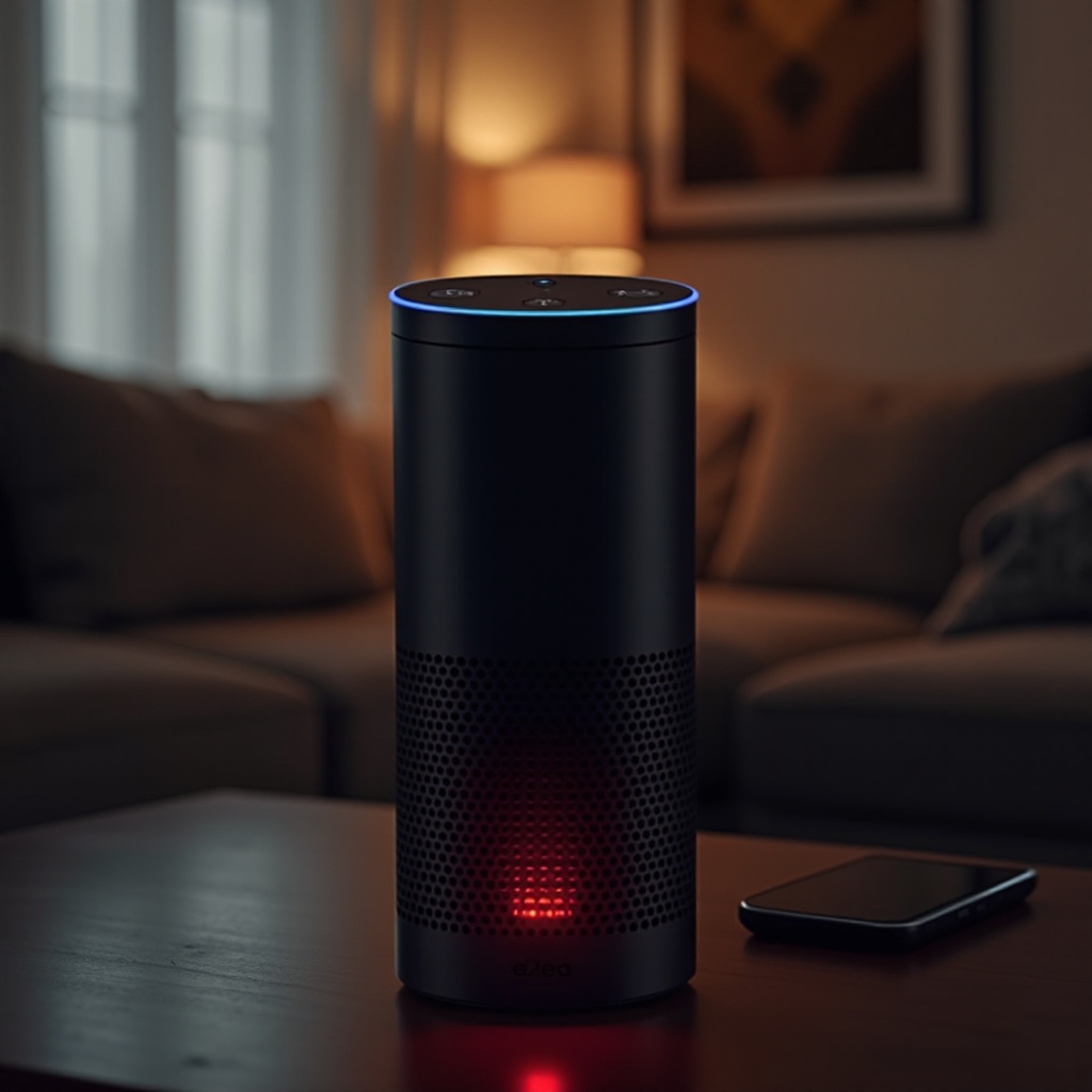 mengapa Alexa saya berwarna merah dan tidak merespons