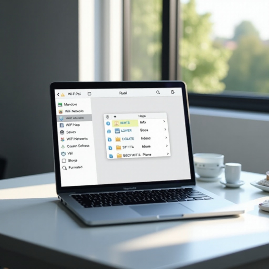 MacでWi-Fiネットワークを忘れる方法