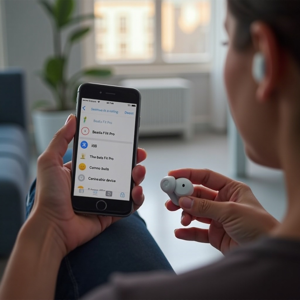Beats Fit Pro가 iPhone에 연결되지 않음