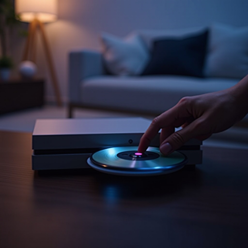 PS4でディスクを取り出す方法